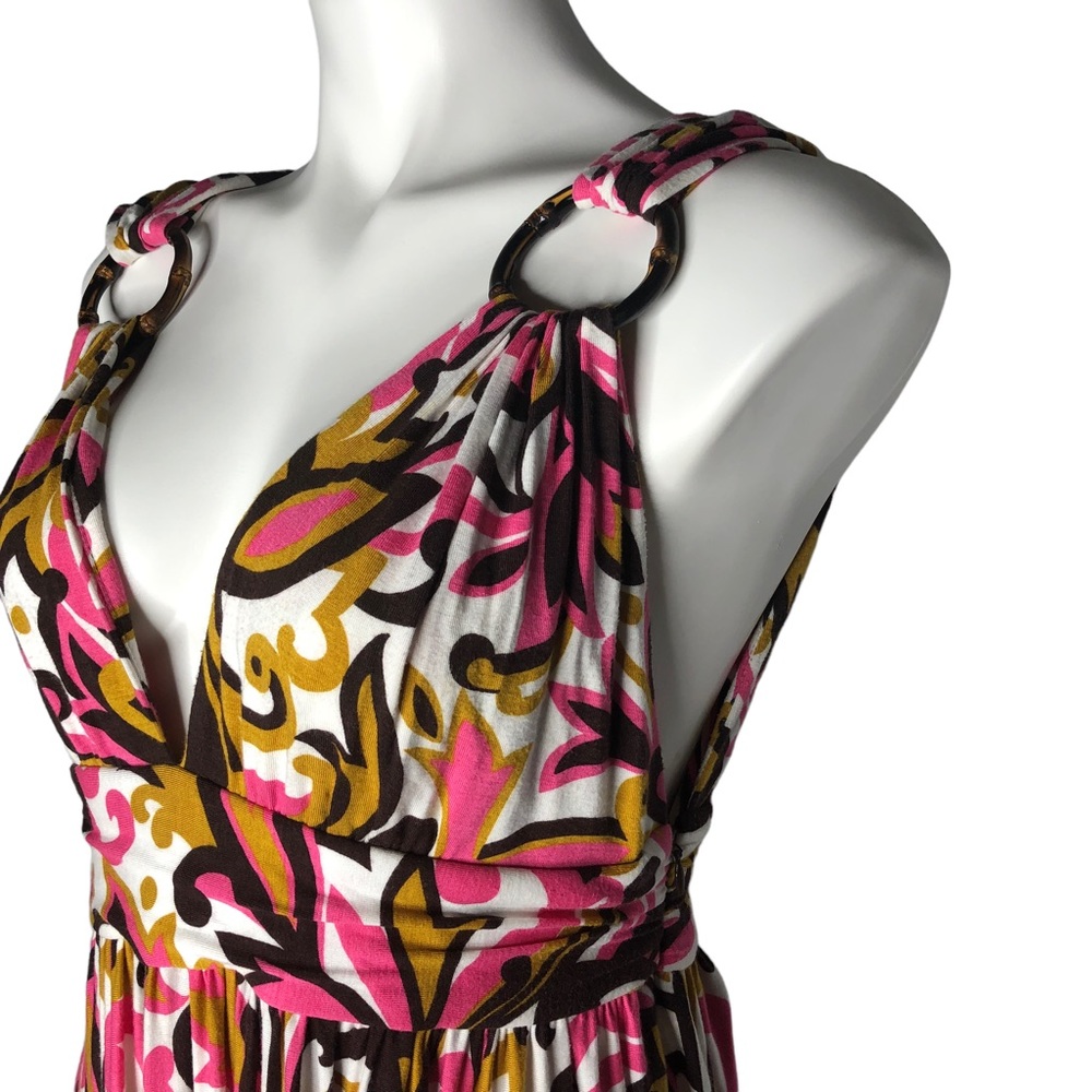 Milly Multicolored Retro Print Sundress - image 8